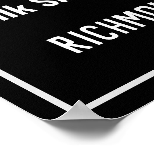 Prijzenlijst Dranken & Refreshments Poster (Hoek)