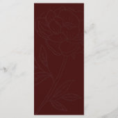 Prijzenlijst Spa Service Menu (Achterkant)