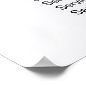 Prijzenlijst Vintage Schoonheidssalon Poster (Hoek)