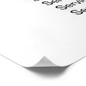 Prijzenlijst Vintage Schoonheidssalon Poster (Hoek)