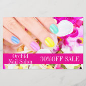 Prijzenlijsten Schoonheidssalon SPA Nagelstudio Flyer (Voorkant)