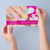 Prijzenlijsten Schoonheidssalon SPA Nagelstudio Flyer (Hand)