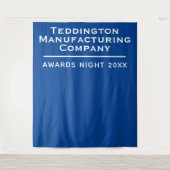 Prijzenpresentatie voor bedrijven achtergrond in b wandkleed (Voorkant)