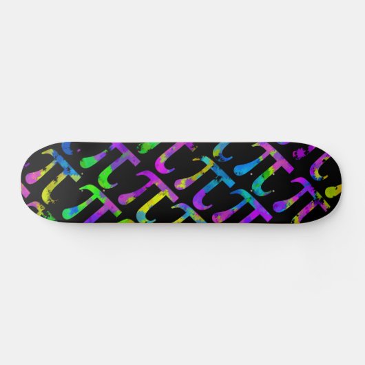 Prikbord Persoonlijk Skateboard (Horizontaal)