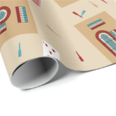 Prikbord voor het maken van afval en stukken afspe cadeaupapier (Rol Hoek)