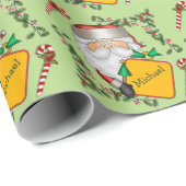 Prikbord voor Santa Message Personated Cadeaupapier (Rol Hoek)