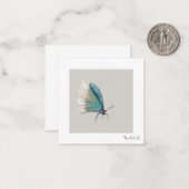    Prikbriefkaarten Notitiekaartje (Voorkant / Achterkant in situ)