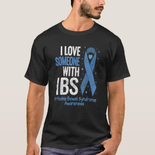 Prikkelbare Darm Syndroom Ik Hou Van Iemand Met Pd T-shirt