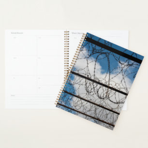 Prikkeldraad hek planner