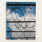 Prikkeldraad hek planner (Voorkant)