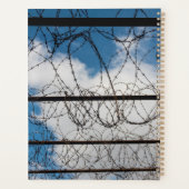 Prikkeldraad hek planner (Achterkant)