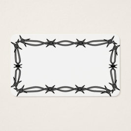 prikkeldraad rand blanco Kaart