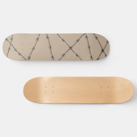 prikkeldraad skateboard (Horizontaal)