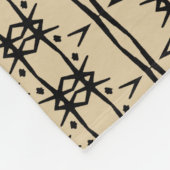 Prikkeldraad Vliesdeken Fleece Deken (Hoek)