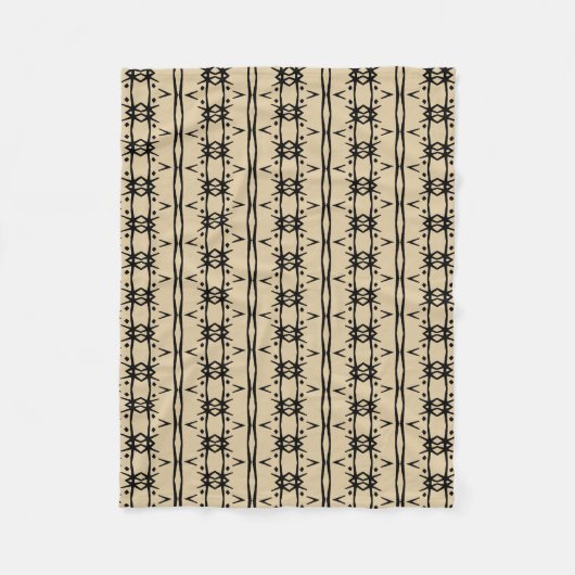 Prikkeldraad Vliesdeken Fleece Deken (Voorkant)