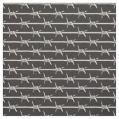 Prikkeldraad zwart  stof (Swatch)