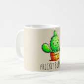 Prikkelend maar schattig koffiemok (Voorkant links)