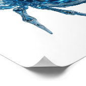 Prikkelende Zilver WATERSPIN Print (Hoek)