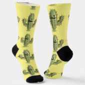 Prikkelige Boze Cactus Thunder_Cove Sokken (Gebogen)