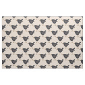 Prim Black Crows op poka-ondergrond Stof (Fat Quarter)