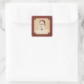 Prim Country Snowman Sticker (Tas)