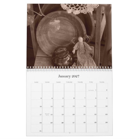 Prim Mix Calendar Kalender (Jan 2027)