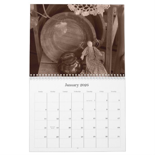 Prim Mix Calendar Kalender (Jan 2026)