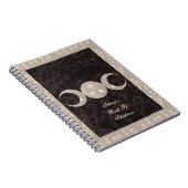 Prim Moon Design Book of Shadows BOS Grimoire Notitieboek (Rechterzijde)