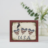Prim Patriottisch Briefkaart (Staand voorkant)