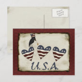 Prim Patriottisch Briefkaart (Voorkant / Achterkant)