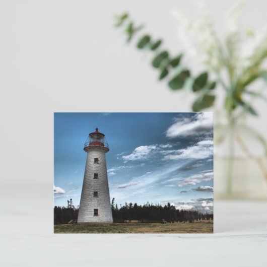 Prim Point Lighthouse Briefkaart (Staand voorkant)