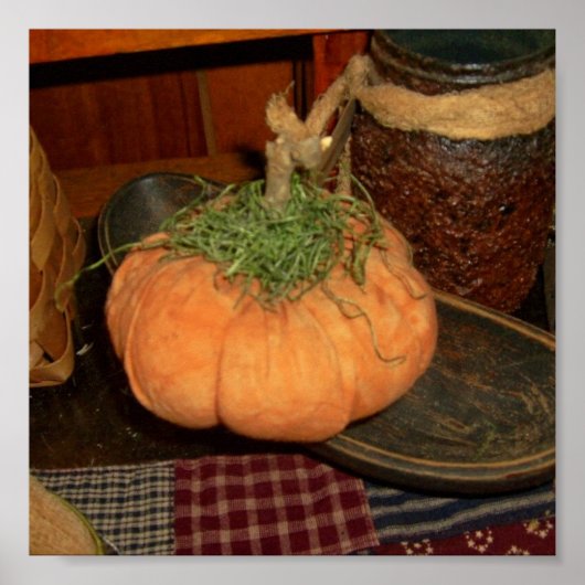 Prim Pumpkin Gathering Poster (Voorkant)