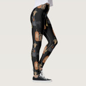 Prim Pumpkin, heks, kat | Halloween Leggings (Rechts)