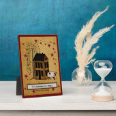 Prim Sheep and Saltbox Name Fotoplaat (Zijkant)