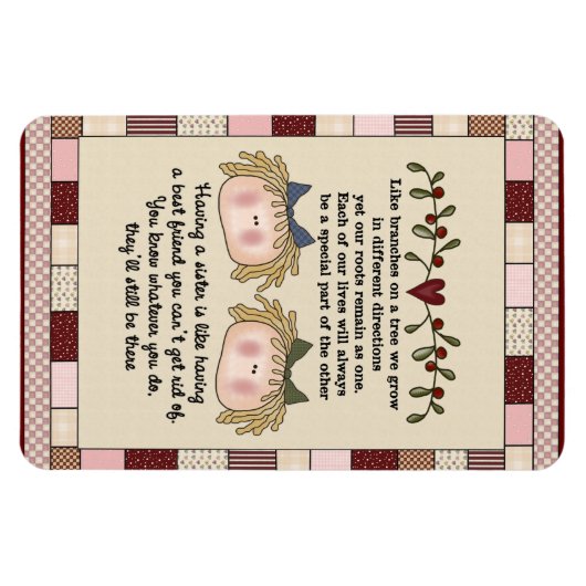 Prim Sister magnetische magneet (Horizontaal)