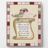 Prim Sisters Poem Plaque Fotoplaat (Voorkant)
