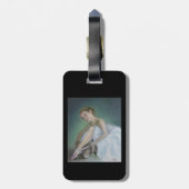 Prima Ballerina Bagagelabel (Achterkant verticaal)