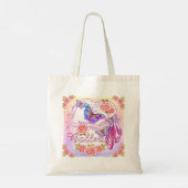 Prima Ballerina ballet Boodschappentas Tote Bag (Achterkant)