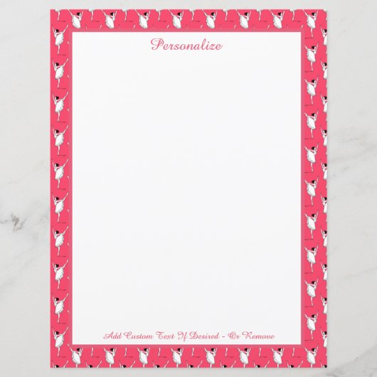 Prima Ballerina Ballet Dancer Personaliseren (Voorkant)