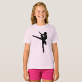 PRIMA BALLERINA! (balletdanser) ~ T-shirt (Voorkant volledig)