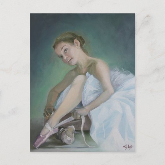 Prima Ballerina Briefkaart (Voorkant)