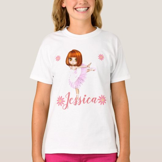 Prima Ballerina Custom T-shirt (Voorkant)