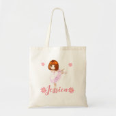Prima Ballerina Custom Tote Bag (Voorkant)