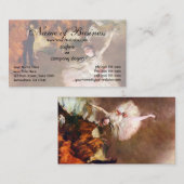 Prima Ballerina; de ster van Edgar Degas Visitekaartje (Voorkant / Achterkant)
