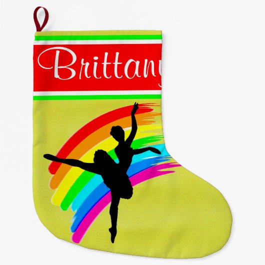 PRIMA BALLERINA GEPERSONALISEERDE VAKANTIEBESLAG GROTE KERSTSOK (Voorkant)