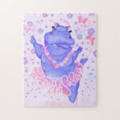 Prima Ballerina Hippo - Fun Legpuzzel (Verticaal)