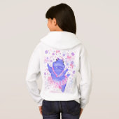 Prima Ballerina Hippo Grappige Hoodie (Achterkant volledig)