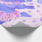 Prima Ballerina Hippo - Happy Dancer Cadeaupapier (Hoek)