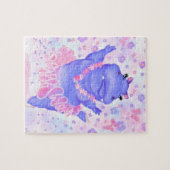 Prima Ballerina Hippo - Happy Dancer Legpuzzel (Horizontaal)