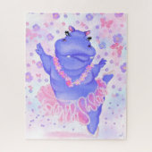 Prima Ballerina Hippo Jigzaag Puzzle Legpuzzel (Verticaal)